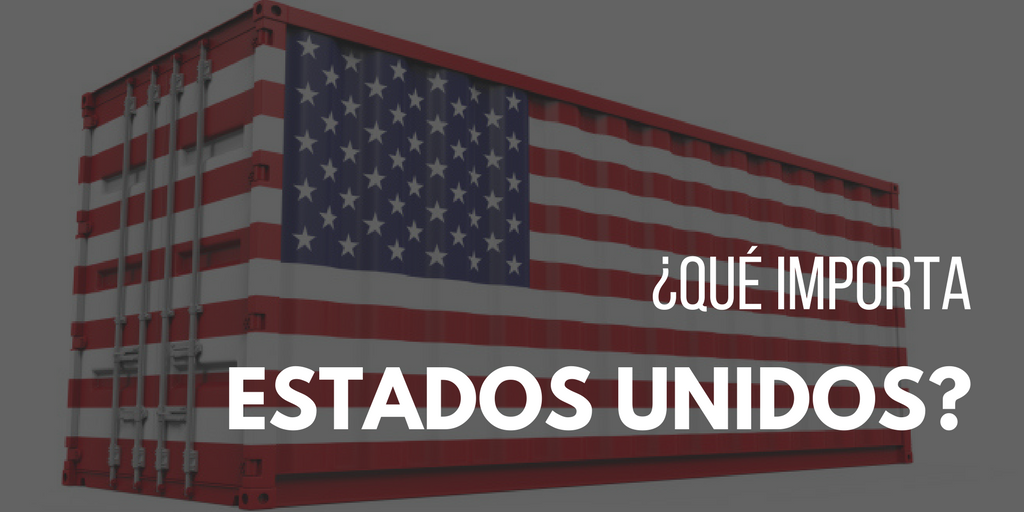 que importa estados unidos