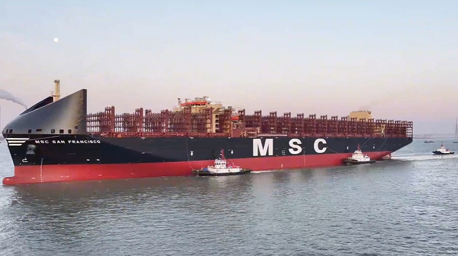 LNG-fueled-MSC-San-Francisco-delivered-in-China