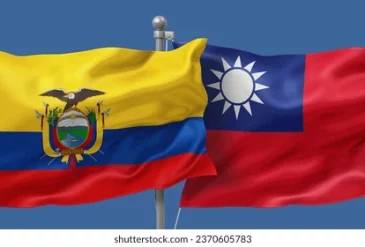 ecuador-flag-taiwan-on-blue-260nw-2370605783