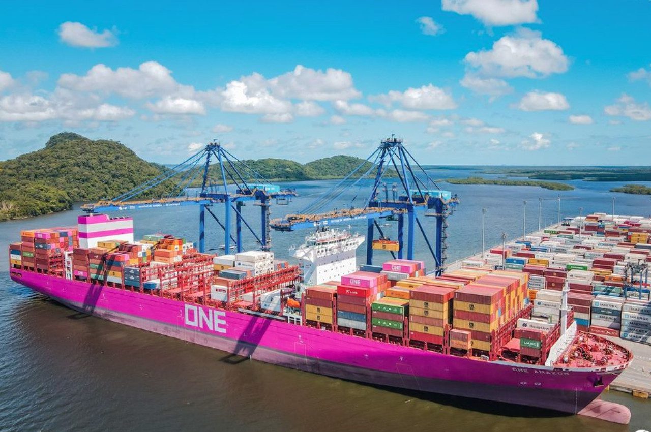 embarcacion-rosa-con-contenedores-en-terminal-maritima